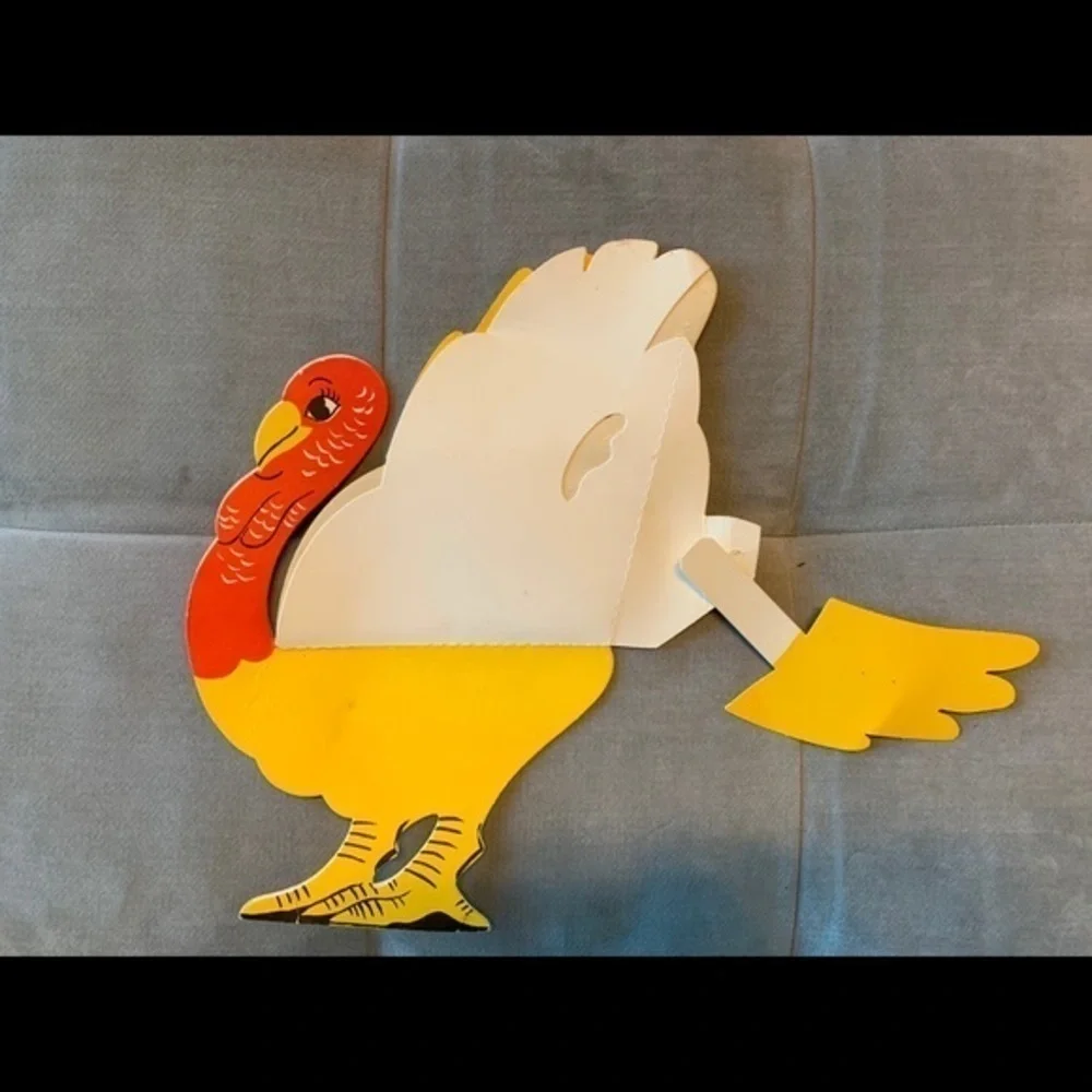 Vintage Thanksgiving Turkey Wall Table Decor